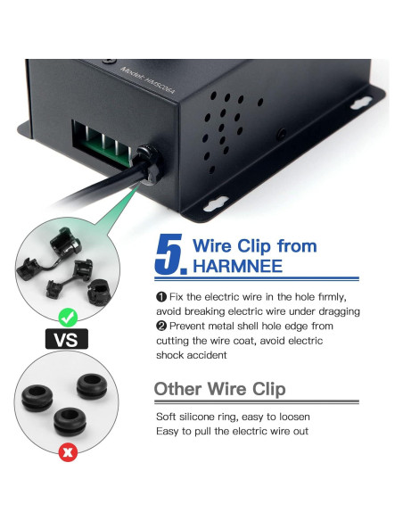 Controlador de Velocidad de Motor AC HARMNEE 10A con Pantalla LED