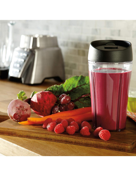 Licuadora Oster Pro 1200 con Jarra de Vidrio y Taza 24oz