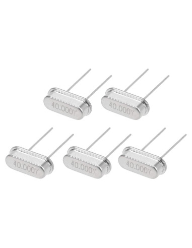 Osciladores de Cristal de Cuarzo DIP uxcell 40MHz 5 Pcs