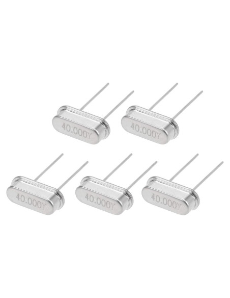 Osciladores de Cristal de Cuarzo DIP uxcell 40MHz 5 Pcs