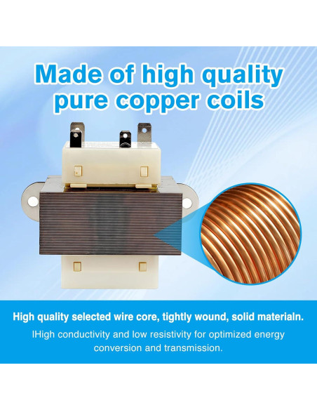 Transformador Ousaly 4011F-3 40VA 120V a 24V para HVAC