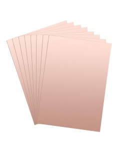 Placa PCB Doble Cara Laminada de Cobre uxcell 100x70mm 8pcs