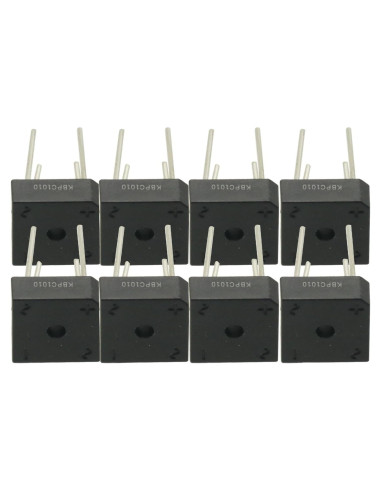 5 Piezas Rectificador de Puente Completo KBPC-1010 10A 1000V