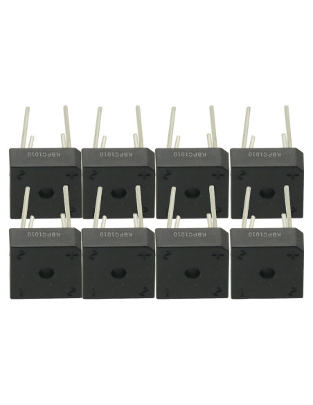 5 Piezas Rectificador de Puente Completo KBPC-1010 10A 1000V