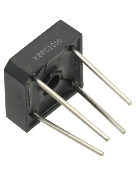 5 Piezas Rectificador de Puente Completo KBPC-1010 10A 1000V