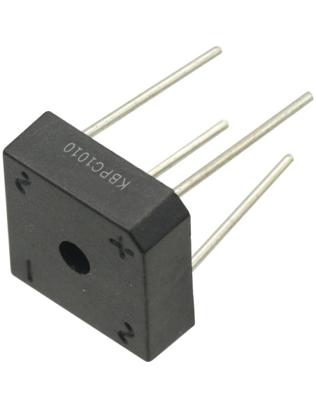 5 Piezas Rectificador de Puente Completo KBPC-1010 10A 1000V