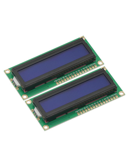 Módulo LCD 16x2 con Luz de Fondo Azul GODIYMODULES - 2 Pcs