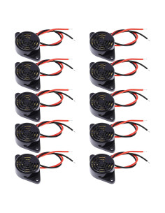 Zumbador Piezoeléctrico Activo HRSYYL 12V 85dB 10pcs