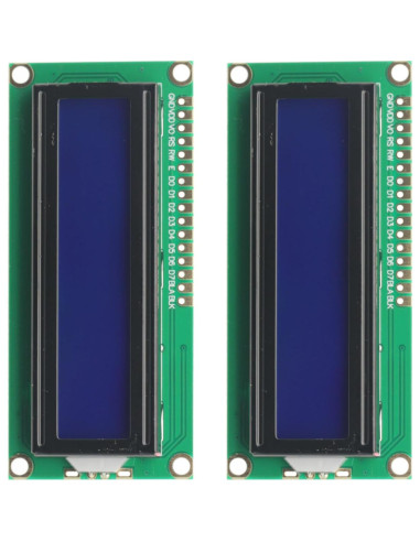 Módulo LCD 16x2 con Luz de Fondo Azul GODIYMODULES - 2 Pcs