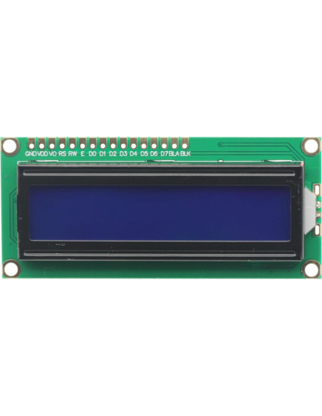 Módulo LCD 16x2 con Luz de Fondo Azul GODIYMODULES - 2 Pcs