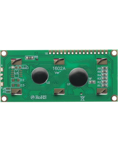 Módulo LCD 16x2 con Luz de Fondo Azul GODIYMODULES - 2 Pcs