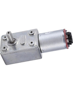 Motor de Engranaje de Gusano DC 12V 10RPM Walfront con Encoder 2