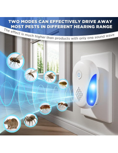 Repelente Ultrasonico de Insectos SUCGLES HK-311 - 6 Piezas 2