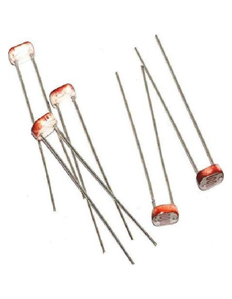200 Piezas LDR 5MM Fotoresistor Chironal Resistencia Luz