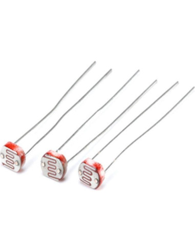 200 Piezas LDR 5MM Fotoresistor Chironal Resistencia Luz