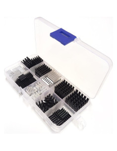 Kit de 100 Disipadores de Calor Easycargo - Aluminio 7-22mm 2