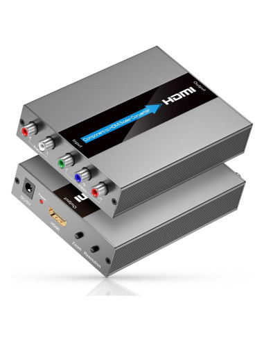 Convertidor de Componente a HDMI Scyniney con Escalado