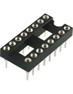 Zócalo DIP IC TAODAN 10PCS 16 Pines 2.54mm Soldadura 2