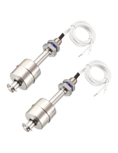 Interruptor de Flotador uxcell M11 Acero Inoxidable 90mm 2 Piezas