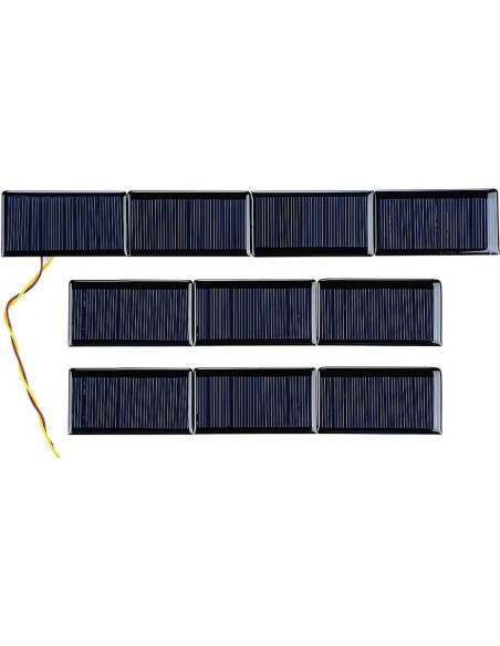 Paneles Solares Policristalinos SUNYIMA 10Pcs 5V 60mA 68x37mm