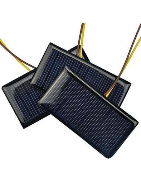 Paneles Solares Policristalinos SUNYIMA 10Pcs 5V 60mA 68x37mm