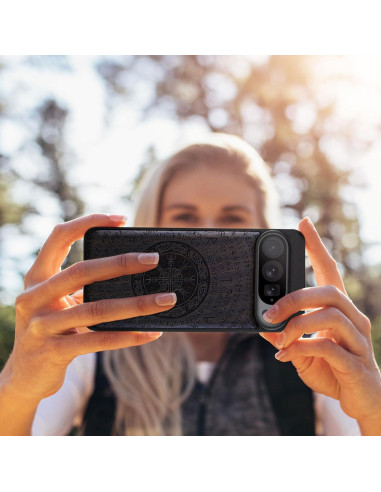 Funda de Madera Carveit para Google Pixel 9 Pro XL - Protección y Estilo