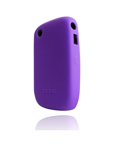 Funda de Silicona Incipio DermaShot para BlackBerry Curve 8500 Púrpura