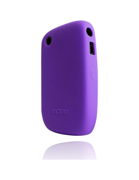 Funda de Silicona Incipio DermaShot para BlackBerry Curve 8500 Púrpura