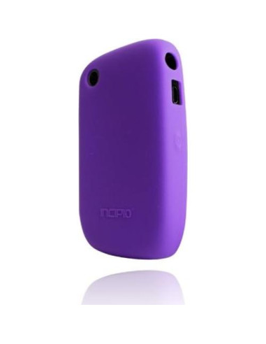 Funda de Silicona Incipio DermaShot para BlackBerry Curve 8500 Púrpura