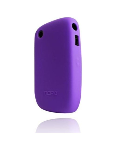 Funda de Silicona Incipio DermaShot para BlackBerry Curve 8500 Púrpura