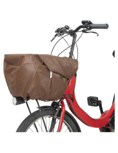 Cubierta de cesta para bicicleta Panasonic 121-136cm Marrón