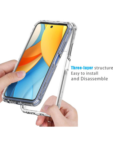 Funda Protectora ZTE Axon 60 Lite con Protector de Pantalla