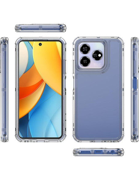 Funda Protectora ZTE Axon 60 Lite con Protector de Pantalla