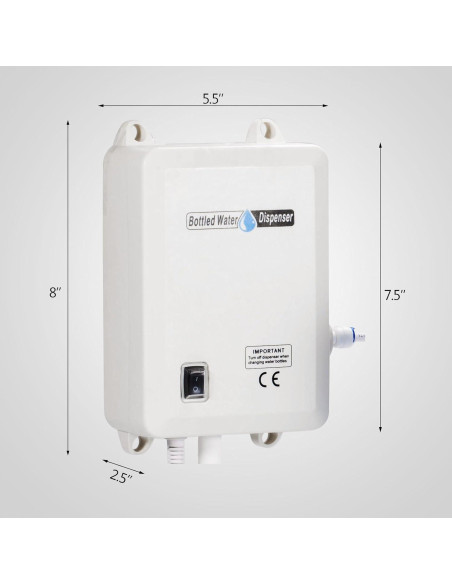 Dispensador de Agua Eléctrico LIYUAN 5 Galones con Bomba Dispensador de Agua Eléctrico LIYUAN 5 Galones con Bomba