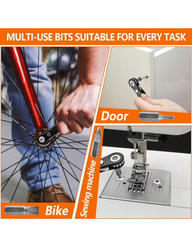 Juego de Destornilladores de Ángulo Recto Boarunch 11 en 1