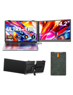 Extensor de Pantalla para Laptop Setclod 14.2" FHD 1080P Ultra Delgado