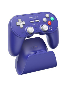 Controlador Bluetooth 8Bitdo Pro 3 para Switch y PC - Púrpura