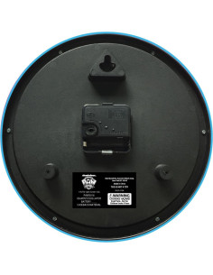 Reloj de Pared Pokeball Accutime 24.1 cm Rojo y Negro 2