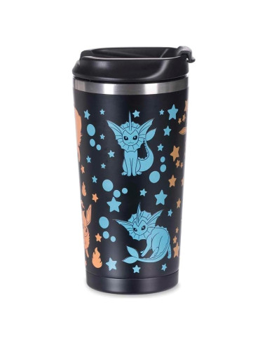 Vaso Térmico Pokémon Eevee y Evoluciones 473 ml
