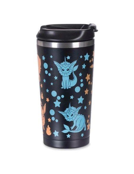 Vaso Térmico Pokémon Eevee y Evoluciones 473 ml