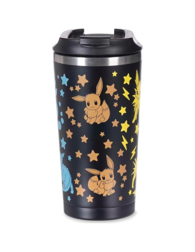 Vaso Térmico Pokémon Eevee y Evoluciones 473 ml