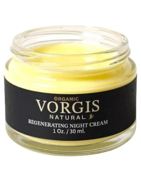 Crema Regeneradora Nocturna VORGIS NATURAL 96g Ácido Hialurónico