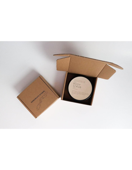 Exfoliante Corporal de Fresa Hecho a Mano 198g