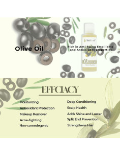 Aceite de Oliva Well's 118ml Natural para Cabello y Piel 2