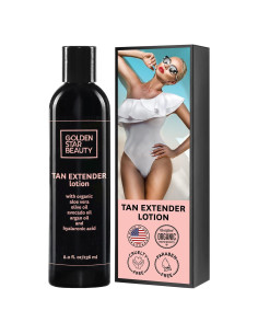 Loción Extensora de Bronceado Golden Star Beauty 236.6 ml