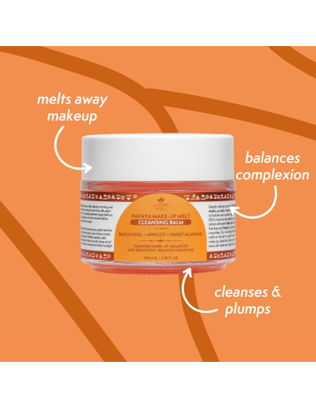 Bálsamo Limpiador de Papaya Nature Spell 100 ml - Desmaquillante