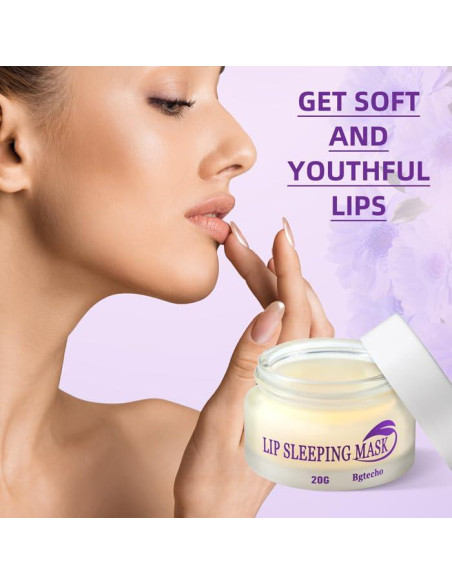 Mascarilla Labial Nocturna Bgtech 20g - Colágeno Hidratante