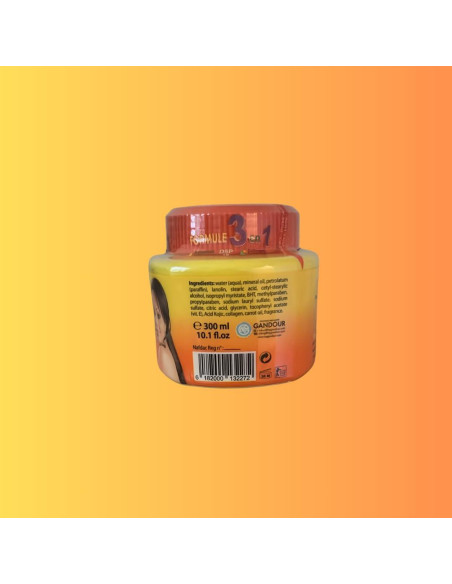 Crema Hidratante Corporal Genérica con Extracto de Zanahoria 600ml