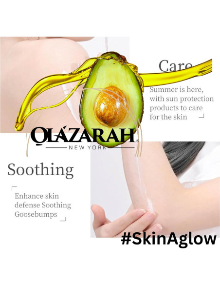 Loción Hidratante de Aguacate Orgánica OlaZarah 482.8 g