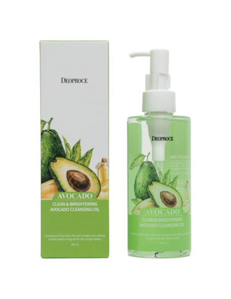 Aceite Limpiador Deoproce Aguacate 200ml - Hidratante y Suave